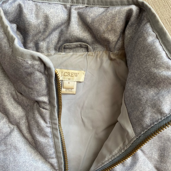 Gray j crew winter vest - Picture 2 of 2